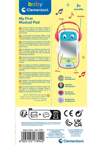 Bfs 17894 Baby Clementoni - Müzik Çalar