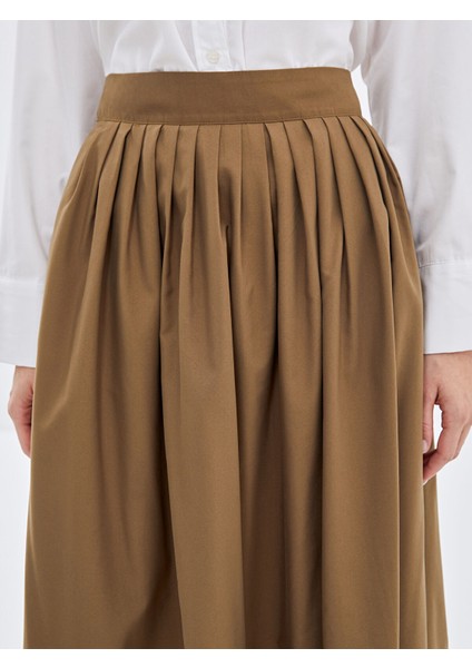 Yeni Sezon Beli Fermuarlı Kadın Pileli Etek fiyatları