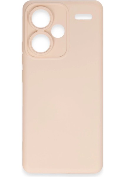 Redmi Note 13 Kılıf Nano Içi Kadife Silikon - Pudra fiyatları