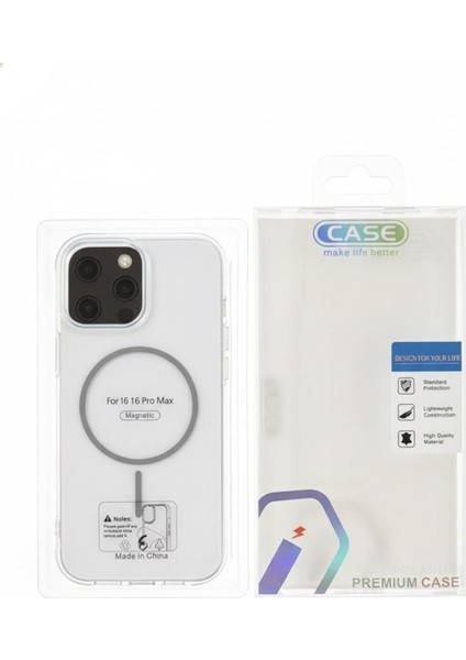 iphone 16 Promax Magsafe Şeffaf Kılıf modelleri