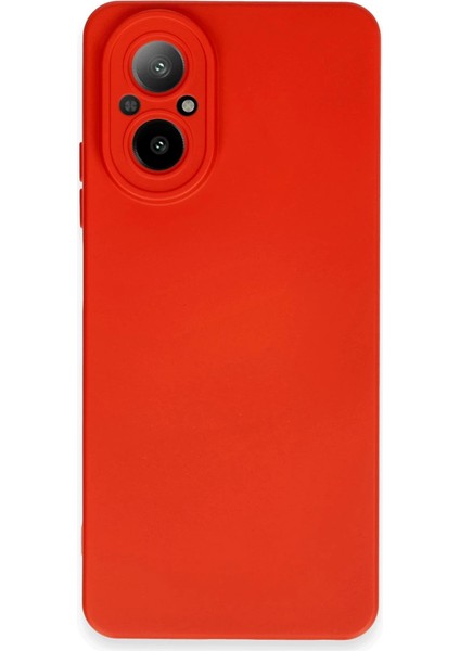 Newface 12 Lite Kılıf Nano Içi Kadife Silikon - Kırmızı