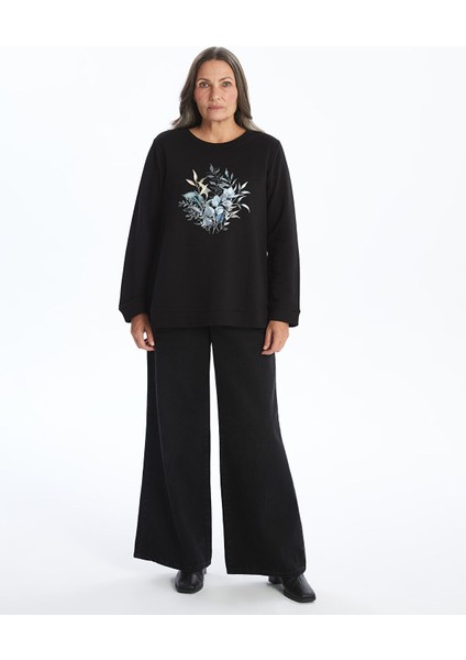 Yeni Sezon Bisiklet Yaka Çiçekli Kadın Bluz fiyatları