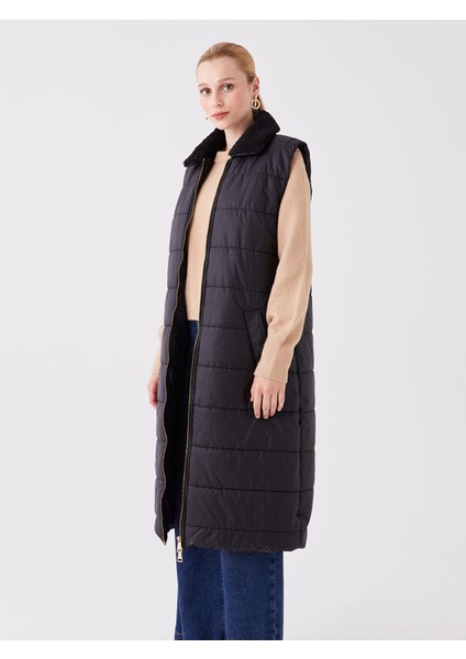 Yeni Sezon Kadın Gömlek Yaka Düz Şişme Yelek fiyatları