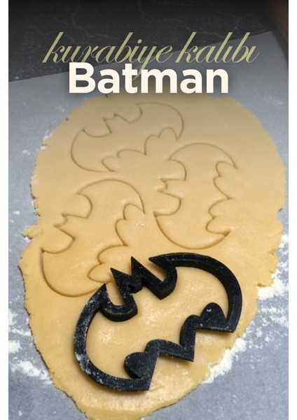 Batman Kurabiye Kalıbı