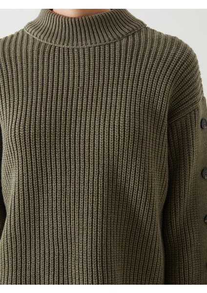 Yeni Sezon Bisiklet Yaka Kadın Triko Kazak modelleri