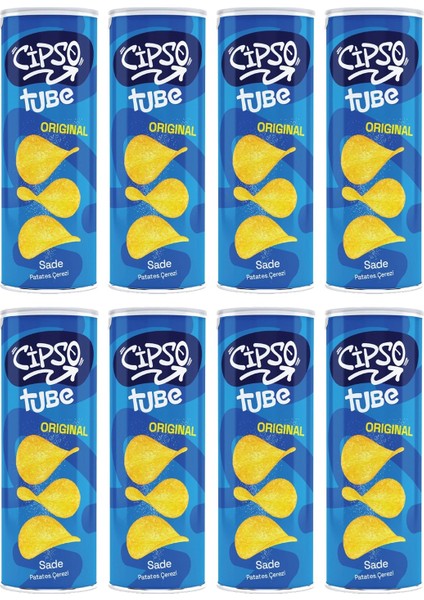 Tube Sade 90 gr Cips x 8 Adet