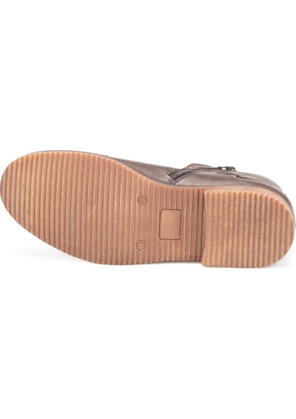 Erkek Hakiki Deri Kauçuk Tabanlı Anatomik Bilek Boy Klasik Bot indirimleri