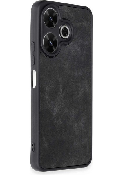 Redmi 13 4g Kılıf Aras Deri Kapak - Siyah fiyatları