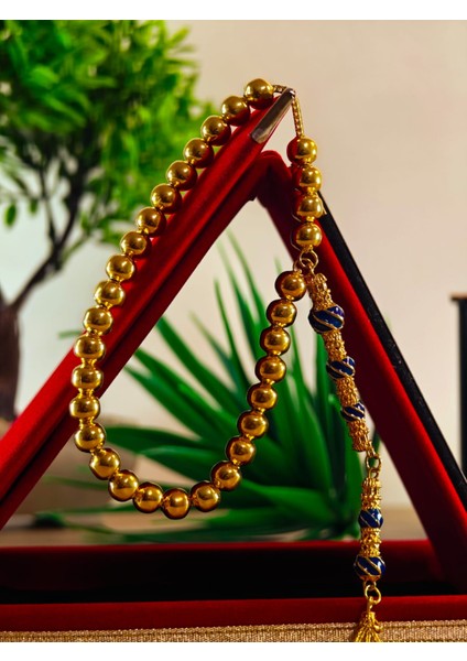 22 Ayar Altın Sarısı Kaplama Tesbih Renk Atmayan Bir Üründür Iç Materyal Çeliktir Özel Imameli indirimleri