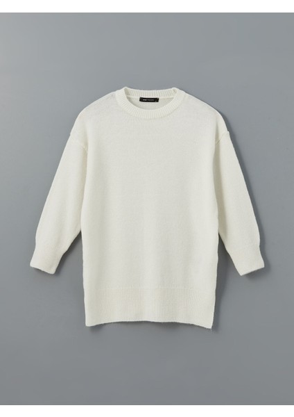 Yeni Sezon Bisiklet Yaka Oversize Kadın Triko Kazak indirimleri