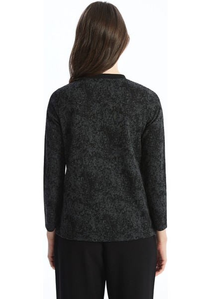 Yeni Sezon Bisiklet Yaka Desenli Kadın Bluz fırsatları