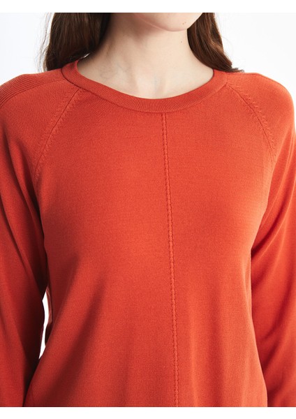 Yeni Sezon Bisiklet Yaka Kadın Triko Kazak modelleri