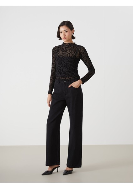 Yeni Sezon Dik Yaka Desenli Kadın Bluz fiyatları