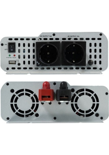 Mexxsun 12V 2000W Modifiye Sinüs Inverter