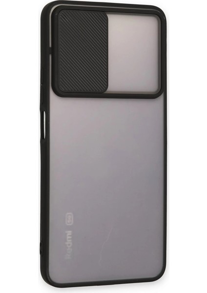 Redmi Note 11 5g Kılıf Palm Buzlu Kamera Sürgülü Silikon - Siyah fiyatları