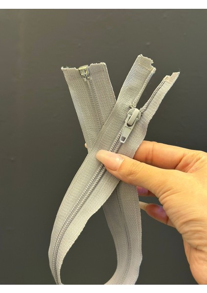 44X3 cm Gri Fermuar fiyatları