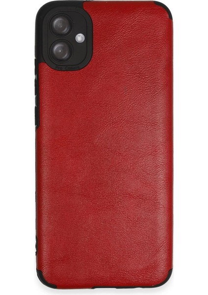 A04E Kılıf Loop Deri Silikon - Kırmızı