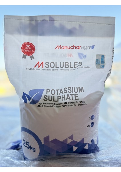 Agro Potasyum Sülfat Gübre 0-0-51 25 kg