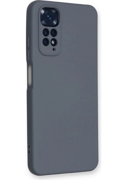 Redmi Note 11 Kılıf Nano Içi Kadife Silikon - Gri fiyatları