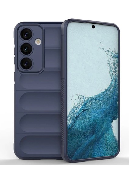 S24 Fe Kılıf Optimum Silikon - Lacivert
