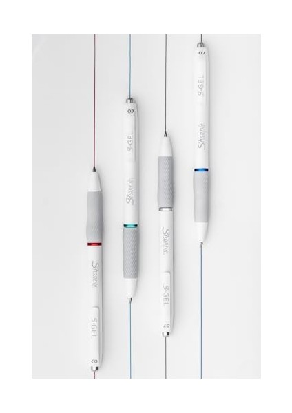 S-Jel, Moda Varil Jel, Beyaz Gövde, Orta (0,7 Mm) Nokta, Kalın Mürekkep Renkleri, 8 Adet fiyatları