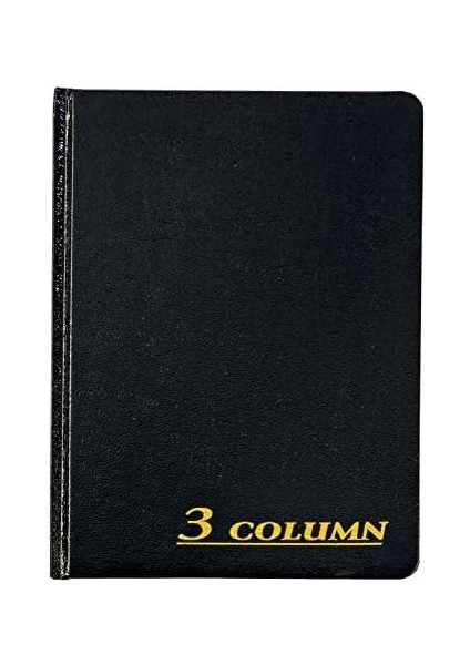 Hesap Defteri, 17,78 x 23,50 Cm, Siyah, 3 Sütun, 80 Sayfa (ARB8003M) modelleri