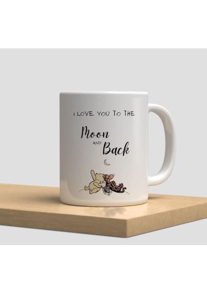 Beyaz Kupa Bardak A145- Anne Çocuk Anneler Günü