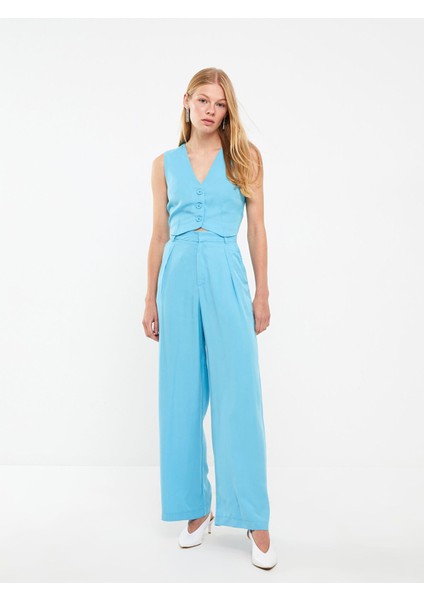 Yeni Sezon Kadın Rahat Kalıp Düz Pantolon