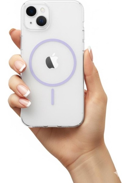 Iphone 13 Şeffaf Koruyuculu Magsafe Kılıf