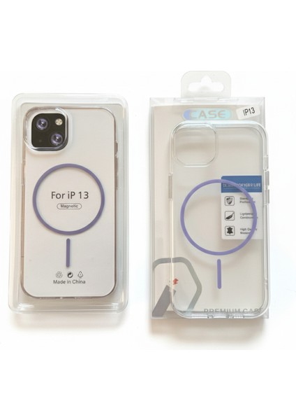 Iphone 13 Şeffaf Koruyuculu Magsafe Kılıf modelleri