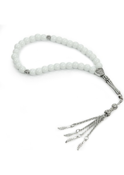 10 Adet 33LÜ Hac Umre Hediyelik Tesbih - Beyaz fırsatları