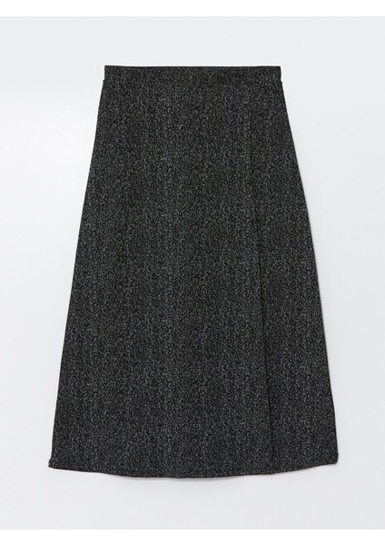 Yeni Sezon Beli Lastikli Desenli A Kesim Kadın Etek indirimleri