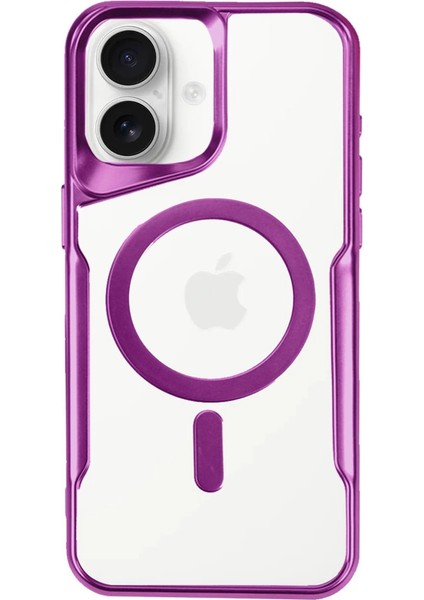 Iphone 16 Kılıf Boyi Silikon Kapak - Pembe