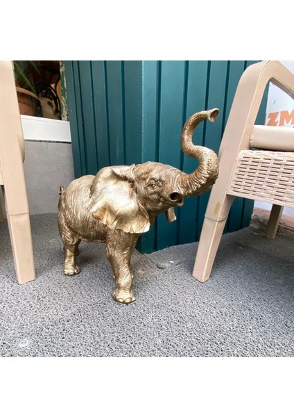 Dekoratif Fil Biblo Bahçe Dekoru Ev Ofis Heykel