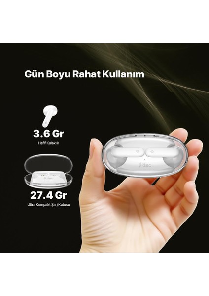 Airbeat Glace Gerçek Kablosuz Tws Bluetooth Kulaklık- 2KM170 indirimleri