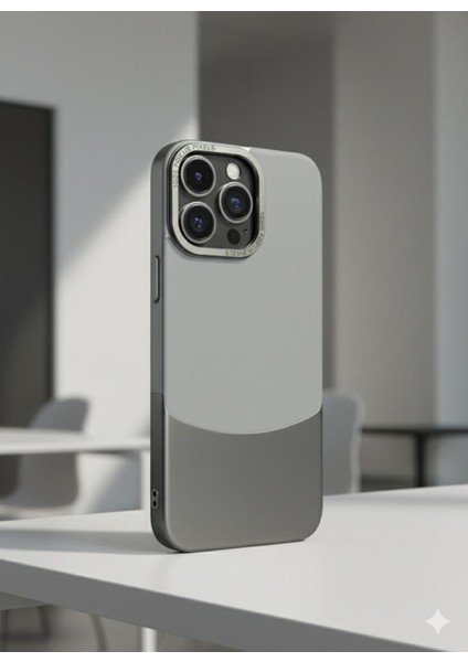 iphone 15 Promax Titan Serisi Kahverengi Kılıf