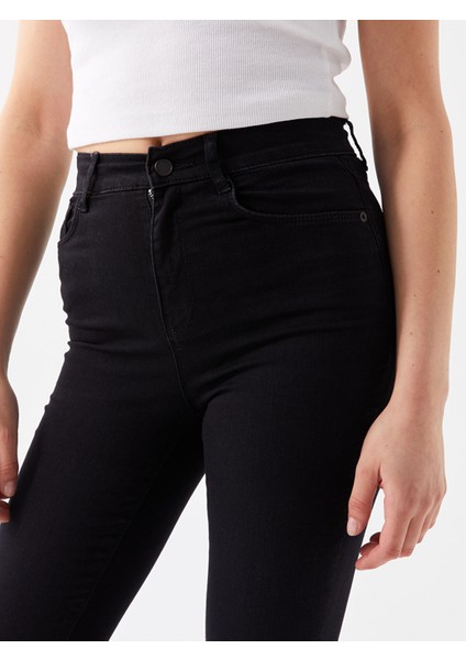 Yeni Sezon Yüksek Bel Jüpiter Süper Skinny Fit Kadın Jean Pantolon fırsatları