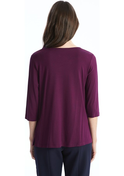 Yeni Sezon Dökümlü Yaka Kadın Bluz fırsatları