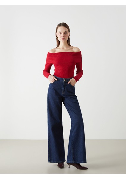 Yeni Sezon Kayık Yaka Kadın Triko Kazak fiyatları