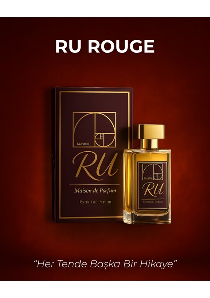 Ru Rouge / Luxury Niche Extrait De Parfum fiyatları