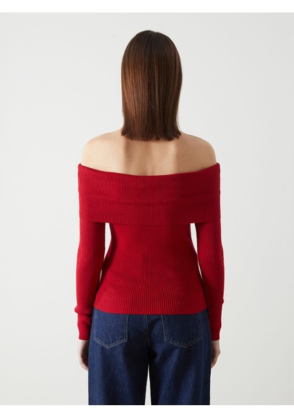 Yeni Sezon Kayık Yaka Kadın Triko Kazak fırsatları