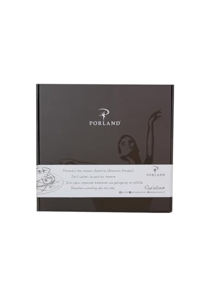 Christina Koyu Gri 3 Parça Tek Kişilik Yemek Takımı fiyatları