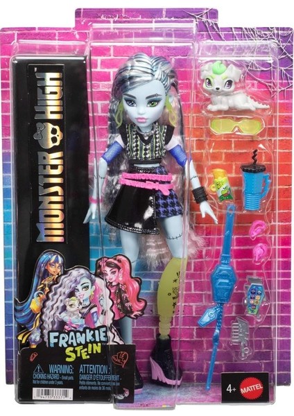 Monster High Frankie Stein HPD53 JHK31 Lisanslı Ürün