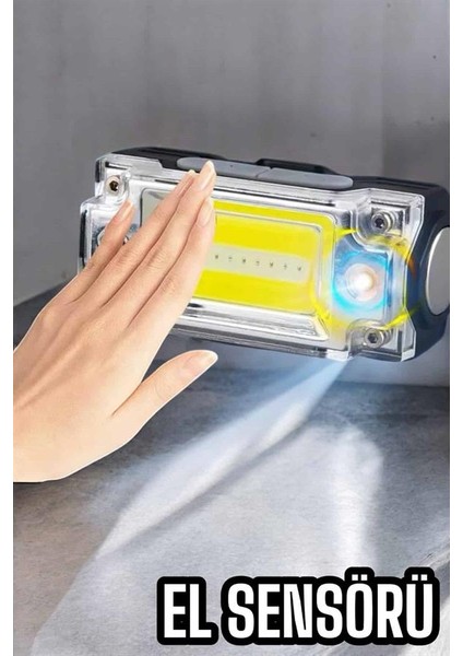 Şarjlı Kafa Feneri Suya Dayanıklı Ayarlanabilir Kamp Feneri fırsatları