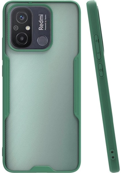 Redmi 12C Kılıf Platin Silikon - Yeşil