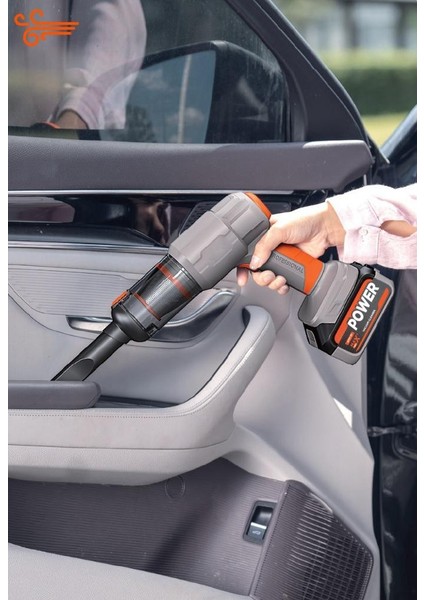 20.000PA Ultra Çekim Güçlü 25000MAH Çift Bataryalı Güçlü Vakumlu Çantalı Araç Içi Üflemeli Süpürge fırsatları