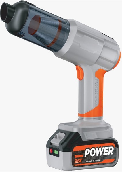 20.000PA Ultra Çekim Güçlü 25000MAH Çift Bataryalı Güçlü Vakumlu Çantalı Araç Içi Üflemeli Süpürge