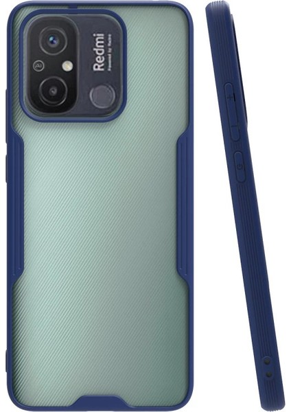 Redmi 12C Kılıf Platin Silikon - Lacivert