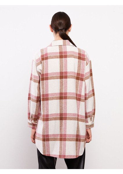 Yeni Sezon Ekose Uzun Kollu Flanel Kadın Oduncu Gömlek Ceket indirimleri