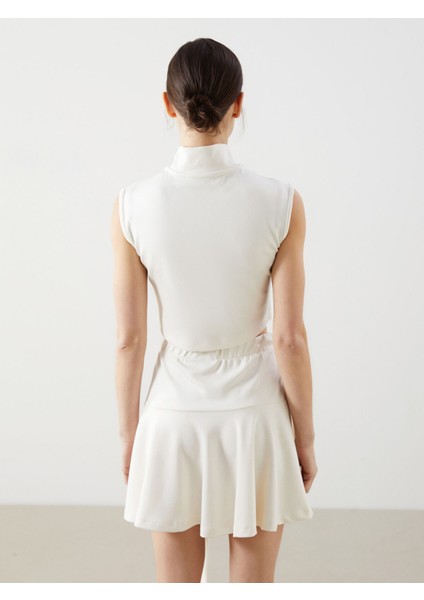 Yeni Sezon Dik Yaka Kadın Crop fırsatları